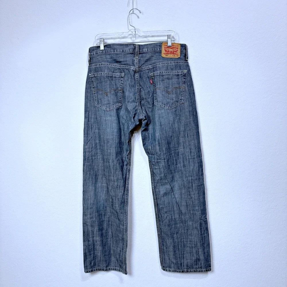 Levi's‎ 569 Loose Straight  Baggy Fit Jeans Blue Men 33x32